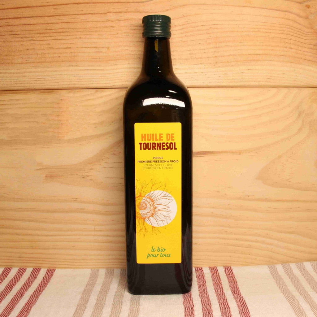 Huile de tournesol vierge BIO - 1L Le bio pour tous vrac-zero-dechet-ecolo-montaudran