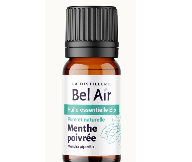 Huile Essentielle de Menthe poivrée - BIO - 10ml Distillerie Bel Air vrac-zero-dechet-ecolo-montaudran