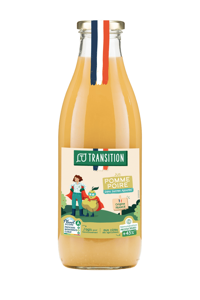 JUS DE POMME POIRE - 1L Transition vrac-zero-dechet-ecolo-montaudran