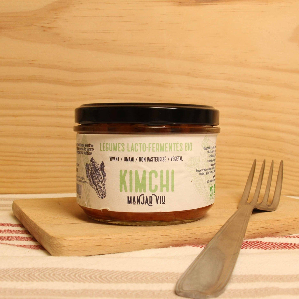 Kimchi BIO - 220g Manjar Viu vrac-zero-dechet-ecolo-montaudran