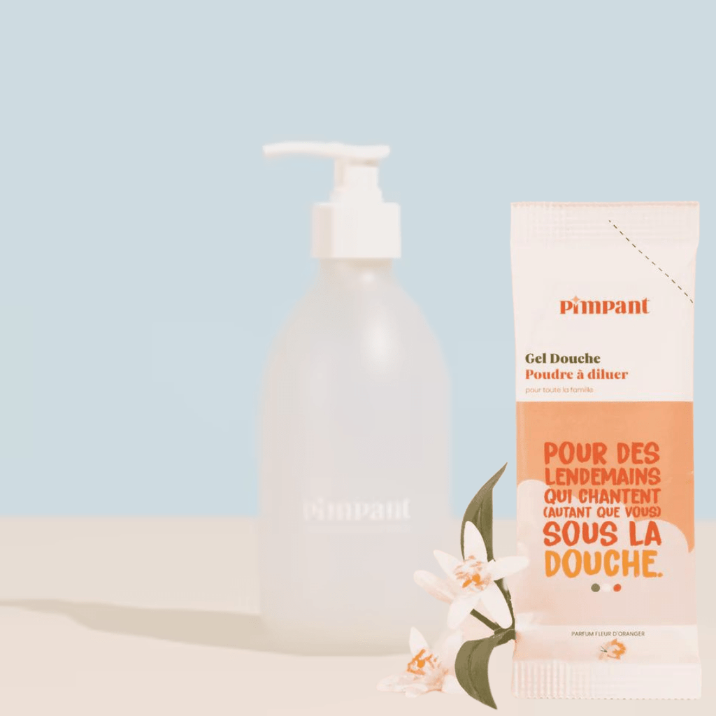 Kit Gel Douche Fleur D'Oranger - 300ml Pimpant vrac-zero-dechet-ecolo-montaudran