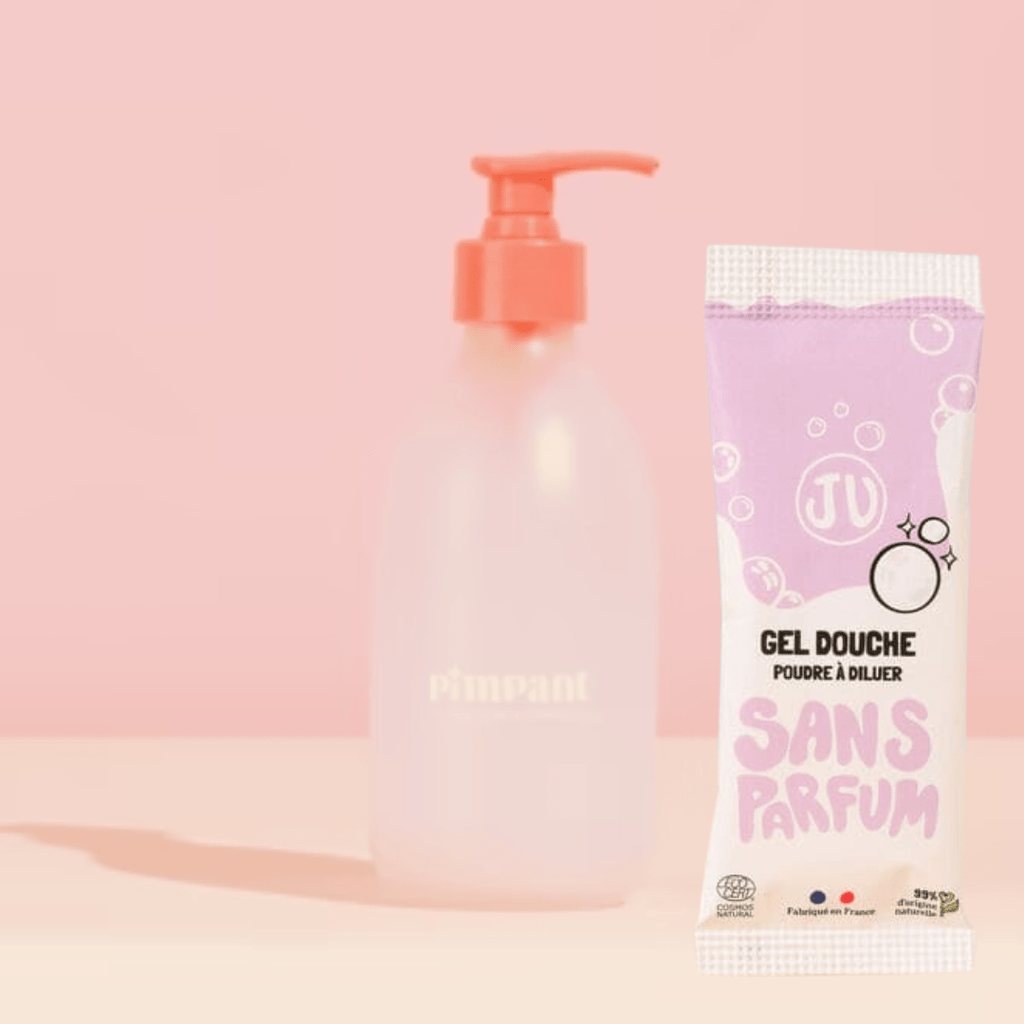 Kit Gel Douche Peaux Sensibles - 300ml Pimpant vrac-zero-dechet-ecolo-montaudran