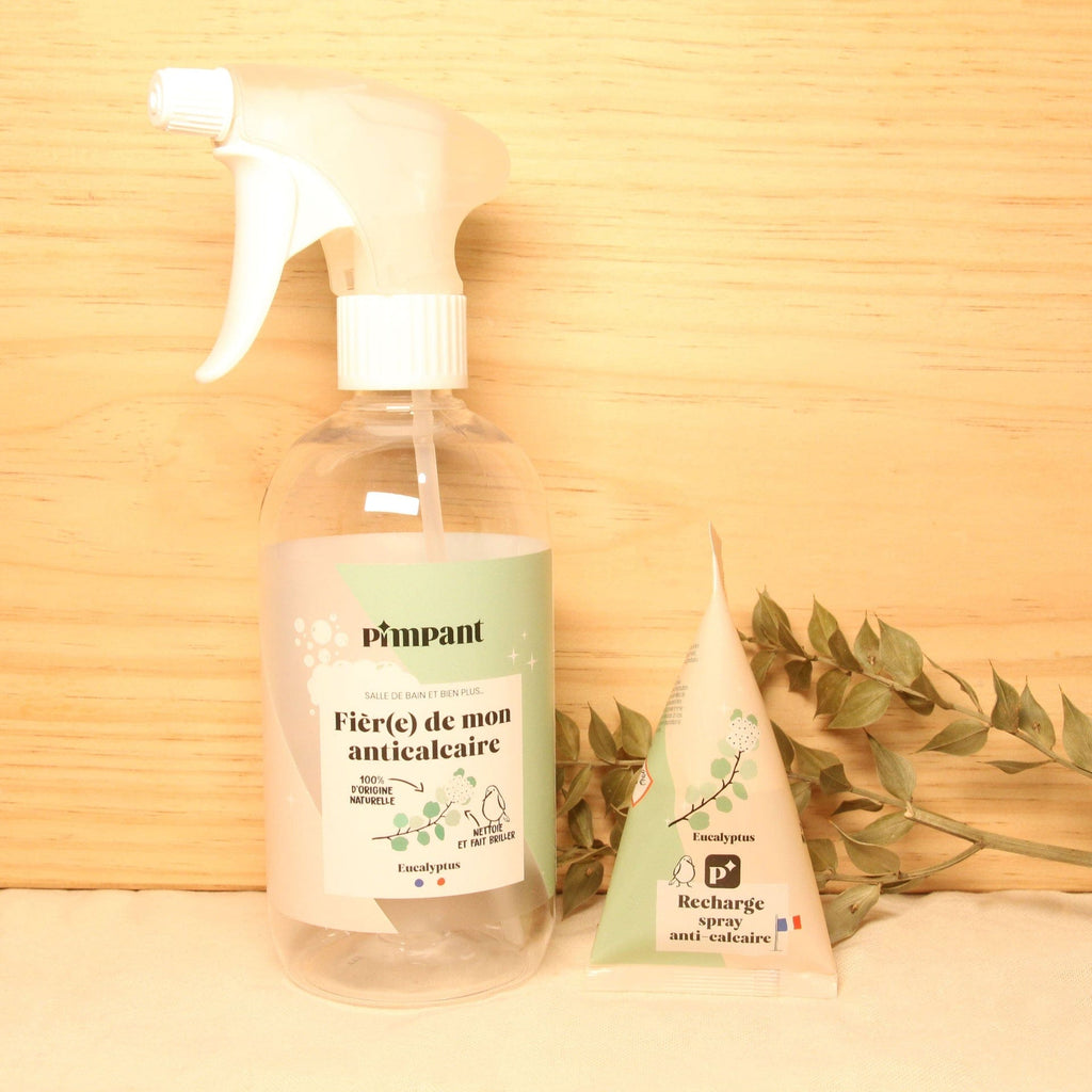 Kit spray "anti-calcaire" - 500mL Pimpant vrac-zero-dechet-ecolo-montaudran