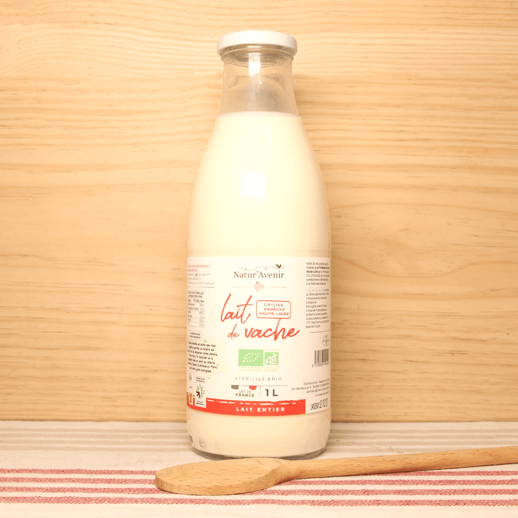 Lait entier stérilisé BIO - 1L Natur'Avenir vrac-zero-dechet-ecolo-montaudran