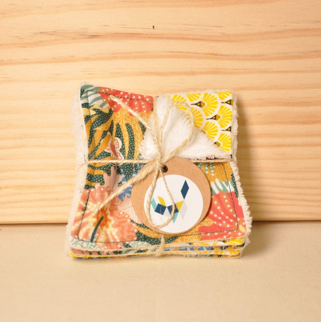 Lot de 5 démaquillettes "Champ fleuri" Joli Tintamarre vrac-zero-dechet-ecolo-montaudran