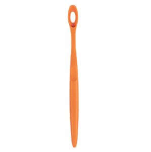 Manche brosse à dents en plastique - Adulte - orange Apimani vrac-zero-dechet-ecolo-montaudran