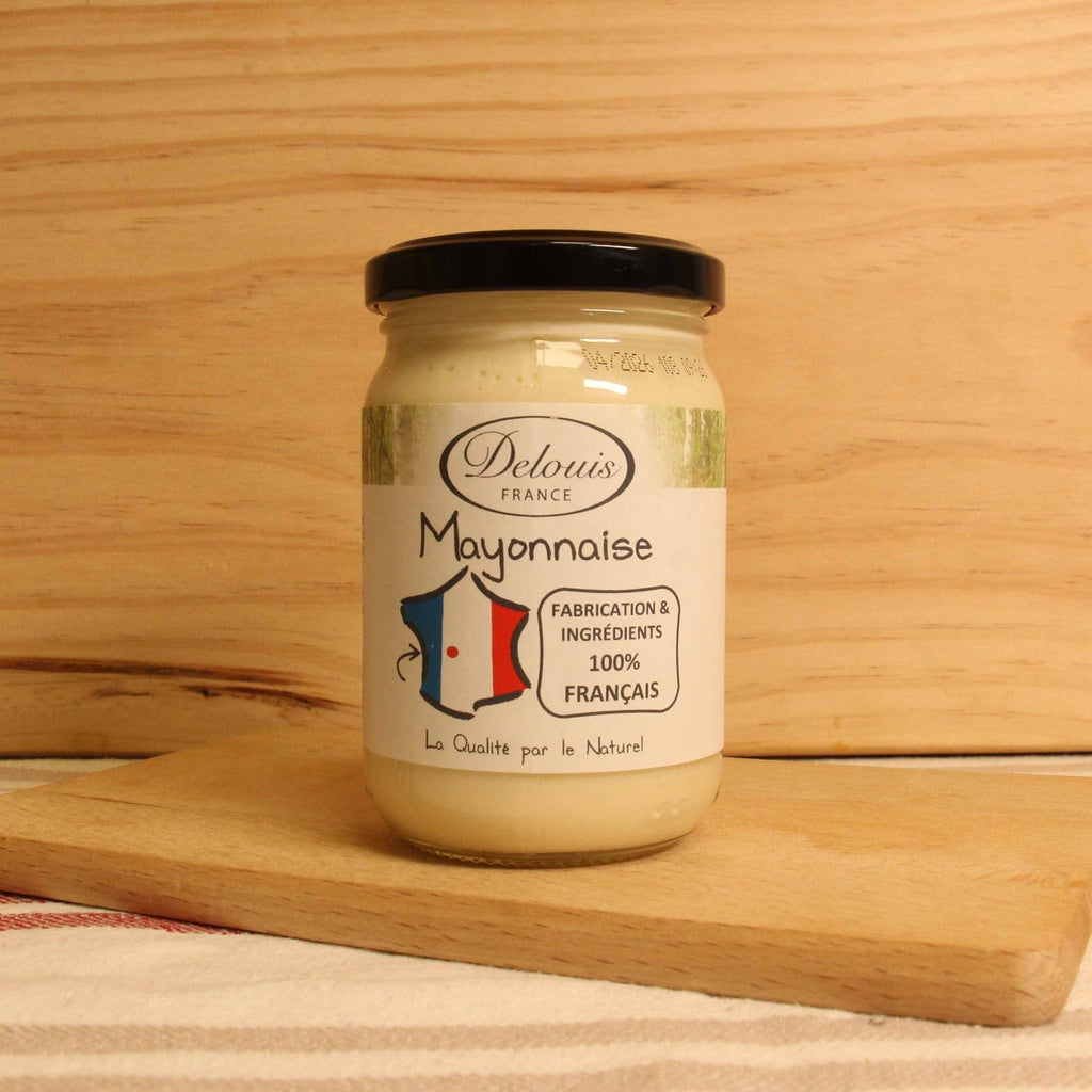 Mayonnaise aux œufs 100% française - 180g Delouis vrac-zero-dechet-ecolo-montaudran
