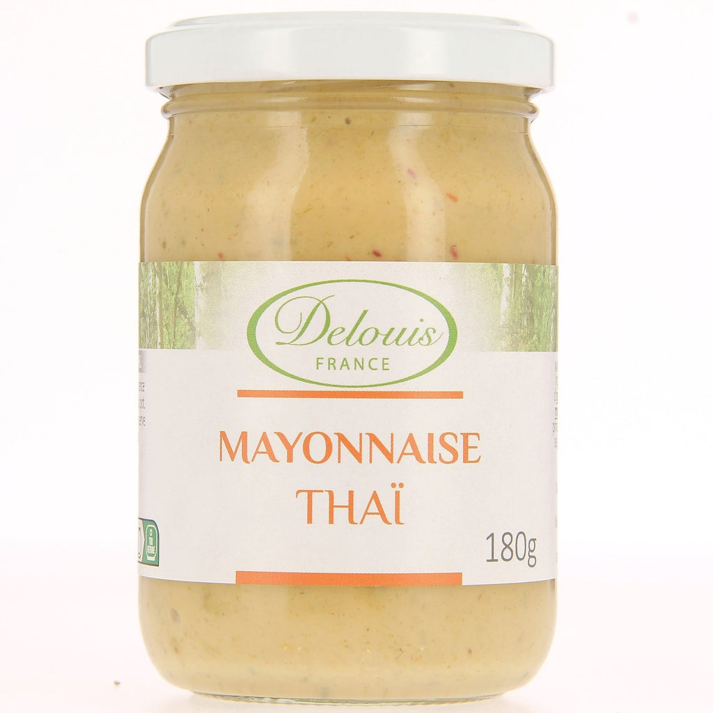 Mayonnaise thaï BIO - 180g Delouis vrac-zero-dechet-ecolo-montaudran