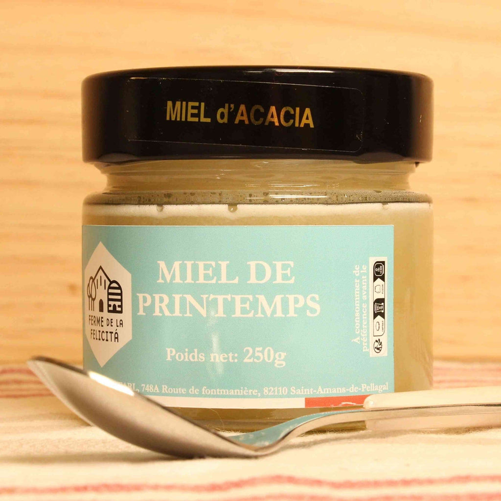 Miel d'acacia - 250g Ferme de la Felicita vrac-zero-dechet-ecolo-montaudran