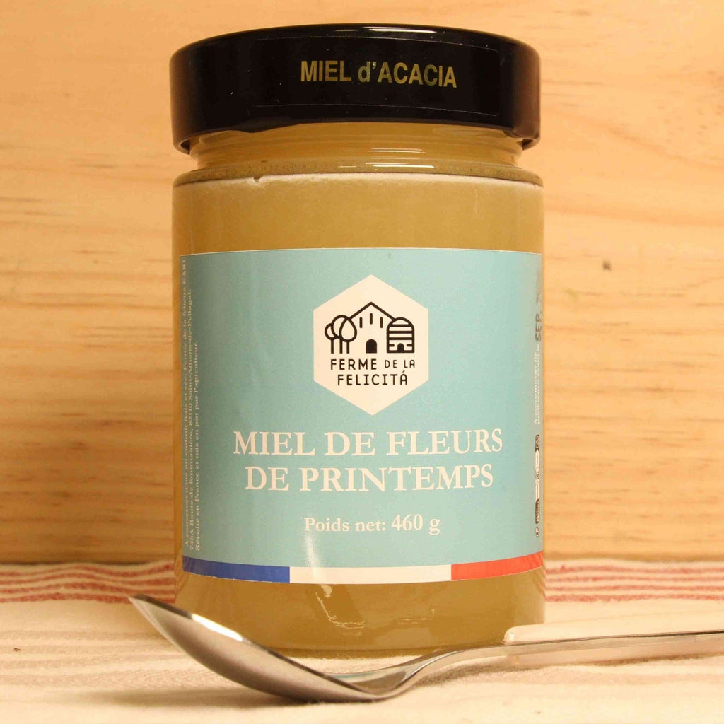 Miel d'acacia - 460g Ferme de la Felicita vrac-zero-dechet-ecolo-montaudran