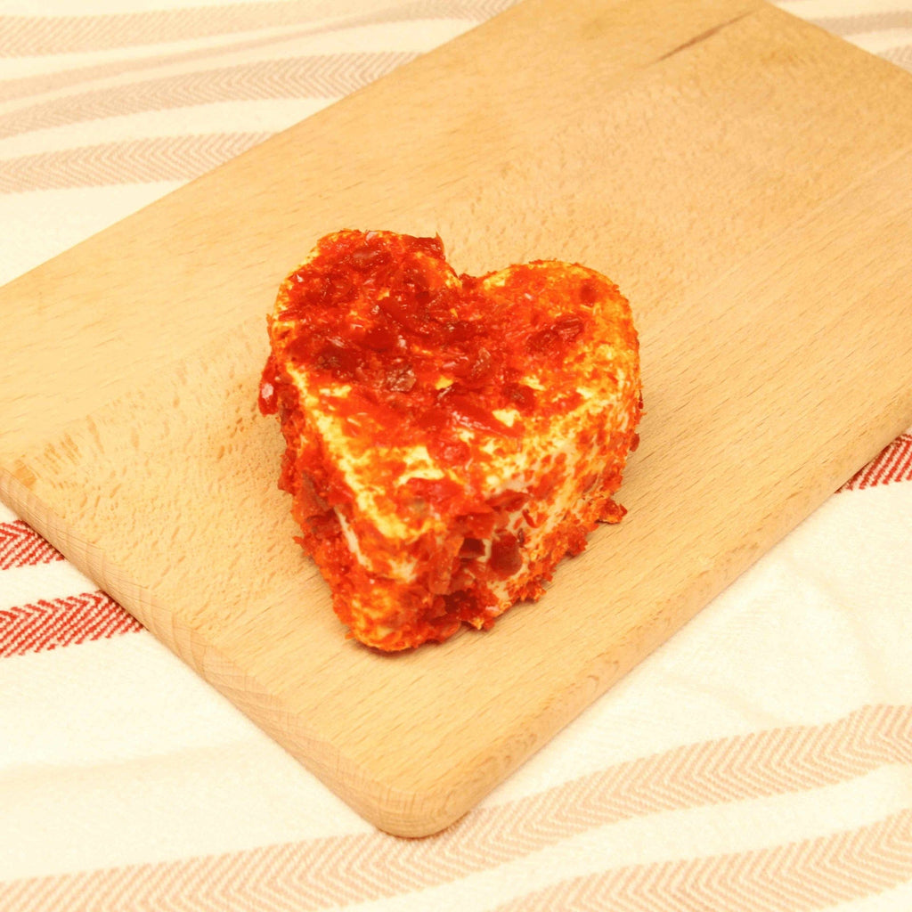 Mini cœur chèvre poivron au lait cru - 1 pièce Ferme de Peyret vrac-zero-dechet-ecolo-montaudran