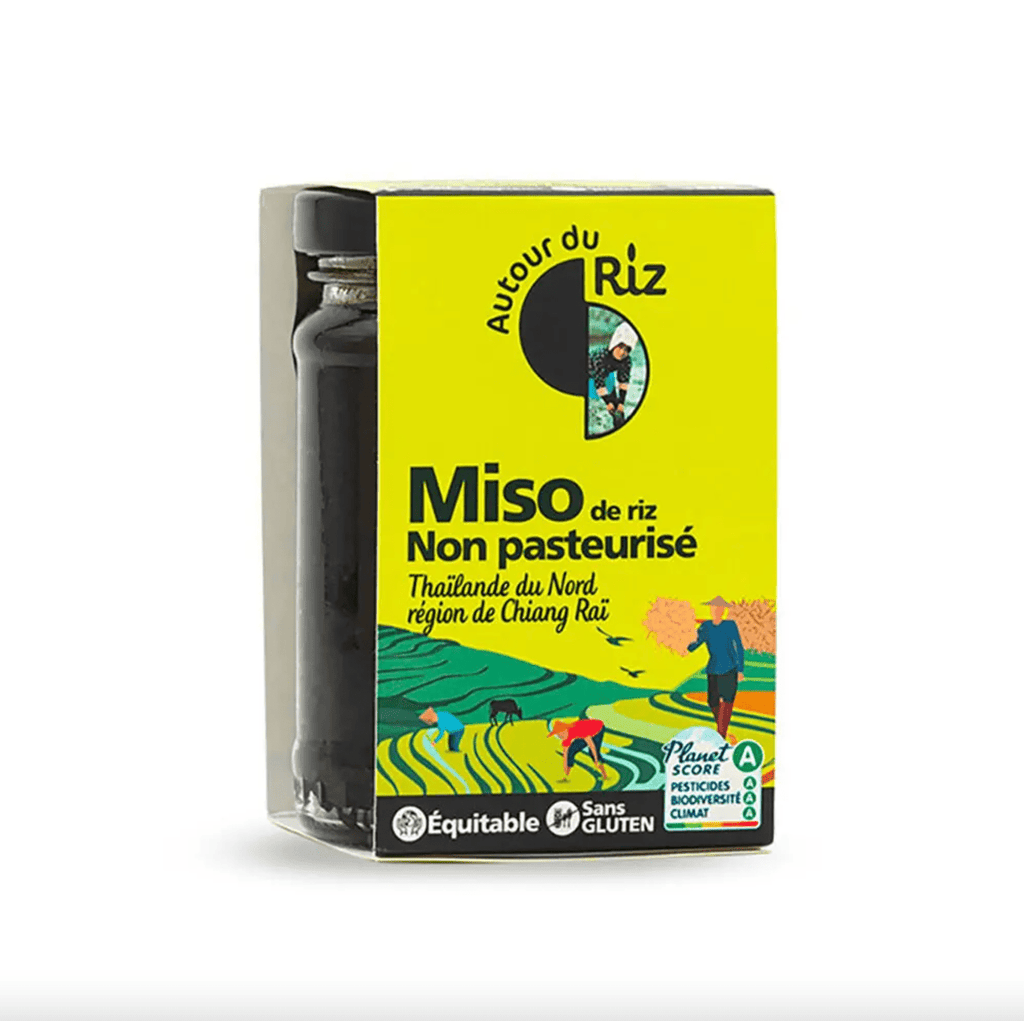 Miso de riz non-pasteurisé - 250g Autour du riz vrac-zero-dechet-ecolo-montaudran