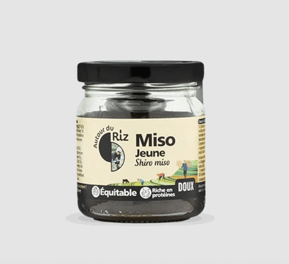 Miso jeune Shiro miso pasteurisé - 200g Autour du riz vrac-zero-dechet-ecolo-montaudran