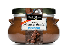 Mousse au chocolat au lait - Format familial - 400g Marie Morin vrac-zero-dechet-ecolo-montaudran