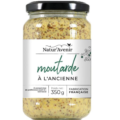 Moutarde à l'ancienne BIO - 350g Natur'Avenir vrac-zero-dechet-ecolo-montaudran