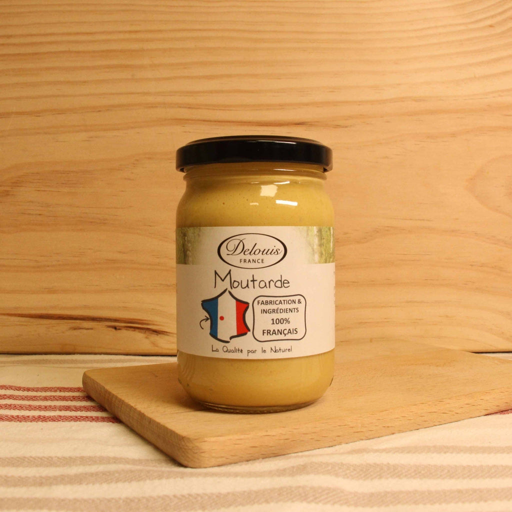 Moutarde de Dijon 100% française - 200g Delouis vrac-zero-dechet-ecolo-montaudran