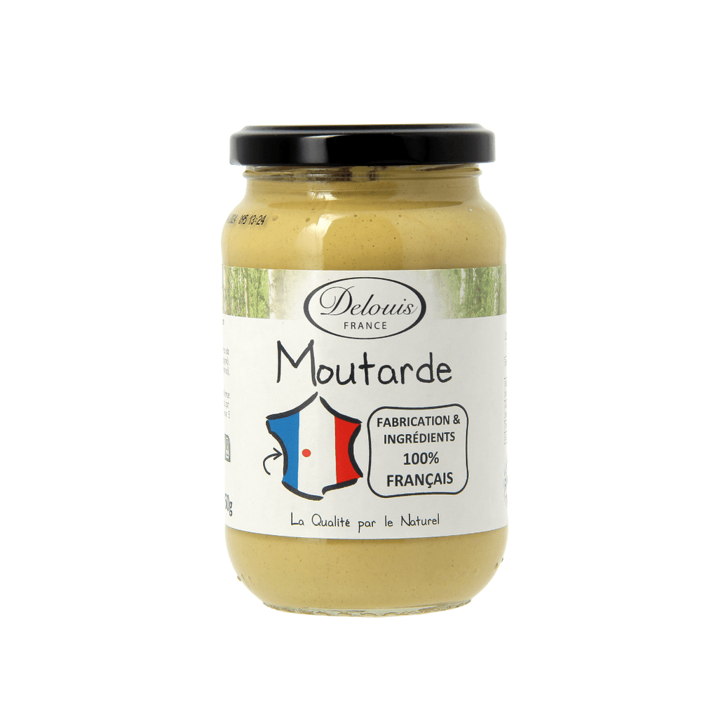 Moutarde de Dijon 100% origine France - 350g Delouis vrac-zero-dechet-ecolo-montaudran