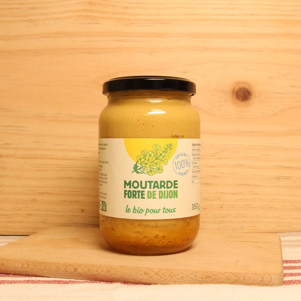 Moutarde de Dijon France BIO - 350g Le bio pour tous vrac-zero-dechet-ecolo-montaudran