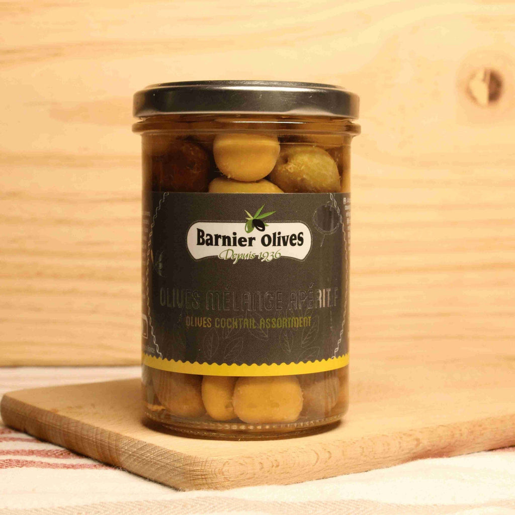 Olives Mélange Apéritif - 115g net égoutté Barnier Olives vrac-zero-dechet-ecolo-montaudran