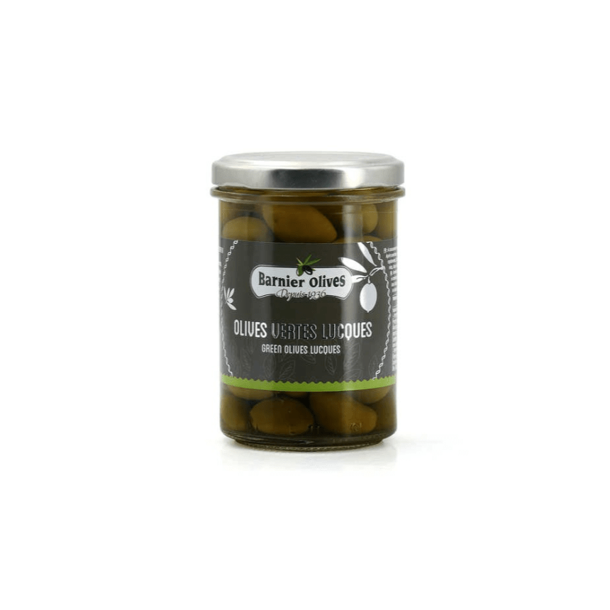 Olives Vertes "Lucques" de Languedoc - 115g net égoutté Barnier Olives vrac-zero-dechet-ecolo-montaudran