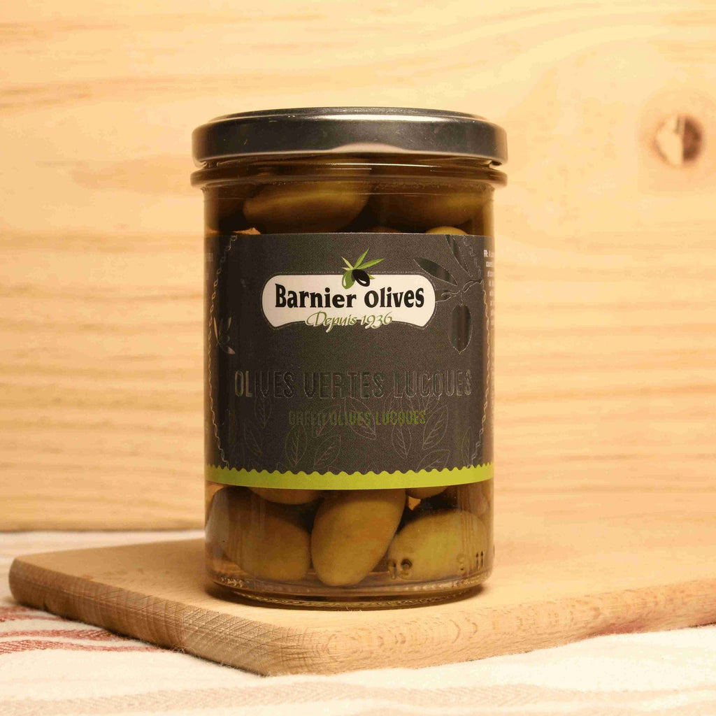 Olives Vertes "Lucques" de Languedoc - 115g net égoutté Barnier Olives vrac-zero-dechet-ecolo-montaudran