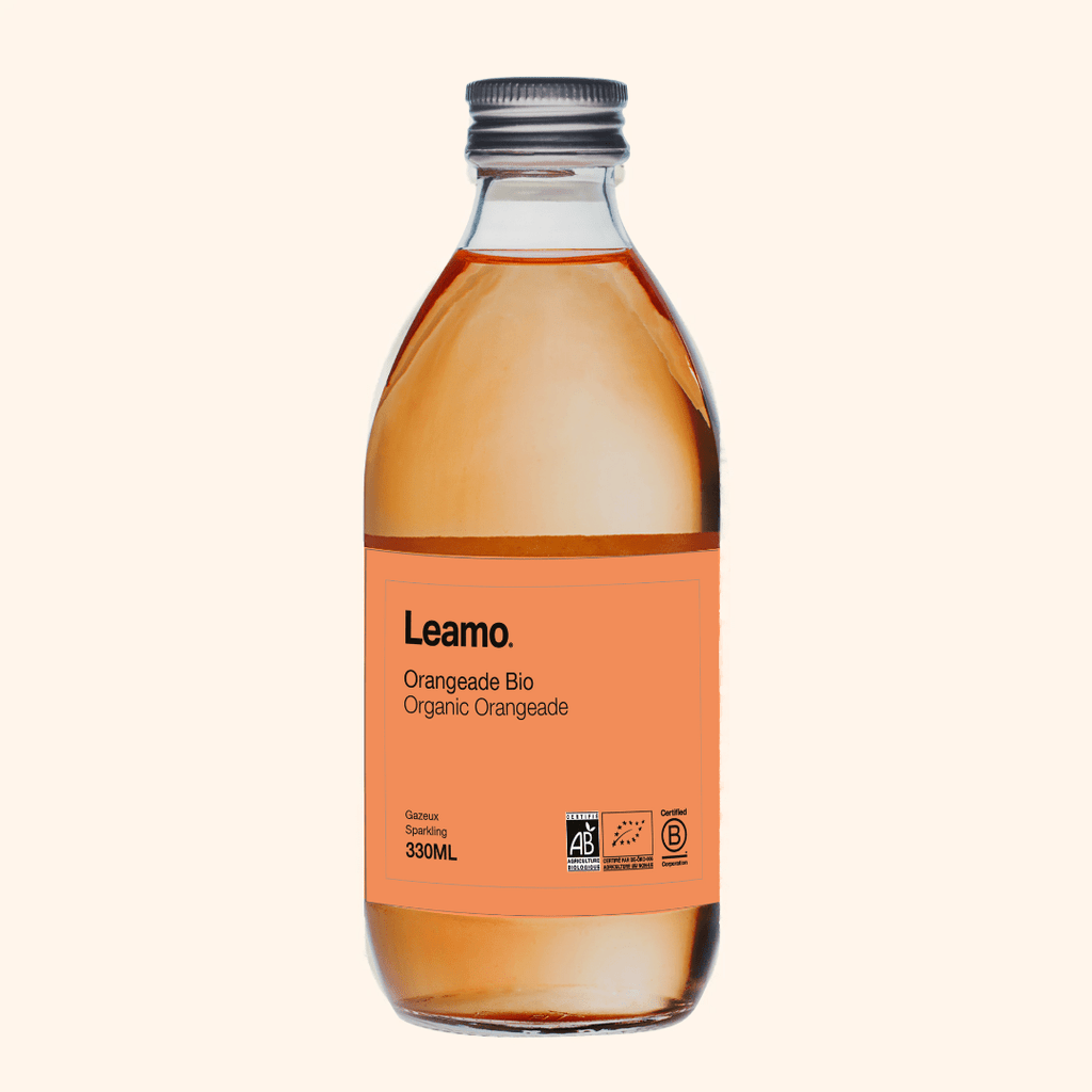 Orangeade BIO - 33cl Leamo vrac-zero-dechet-ecolo-montaudran