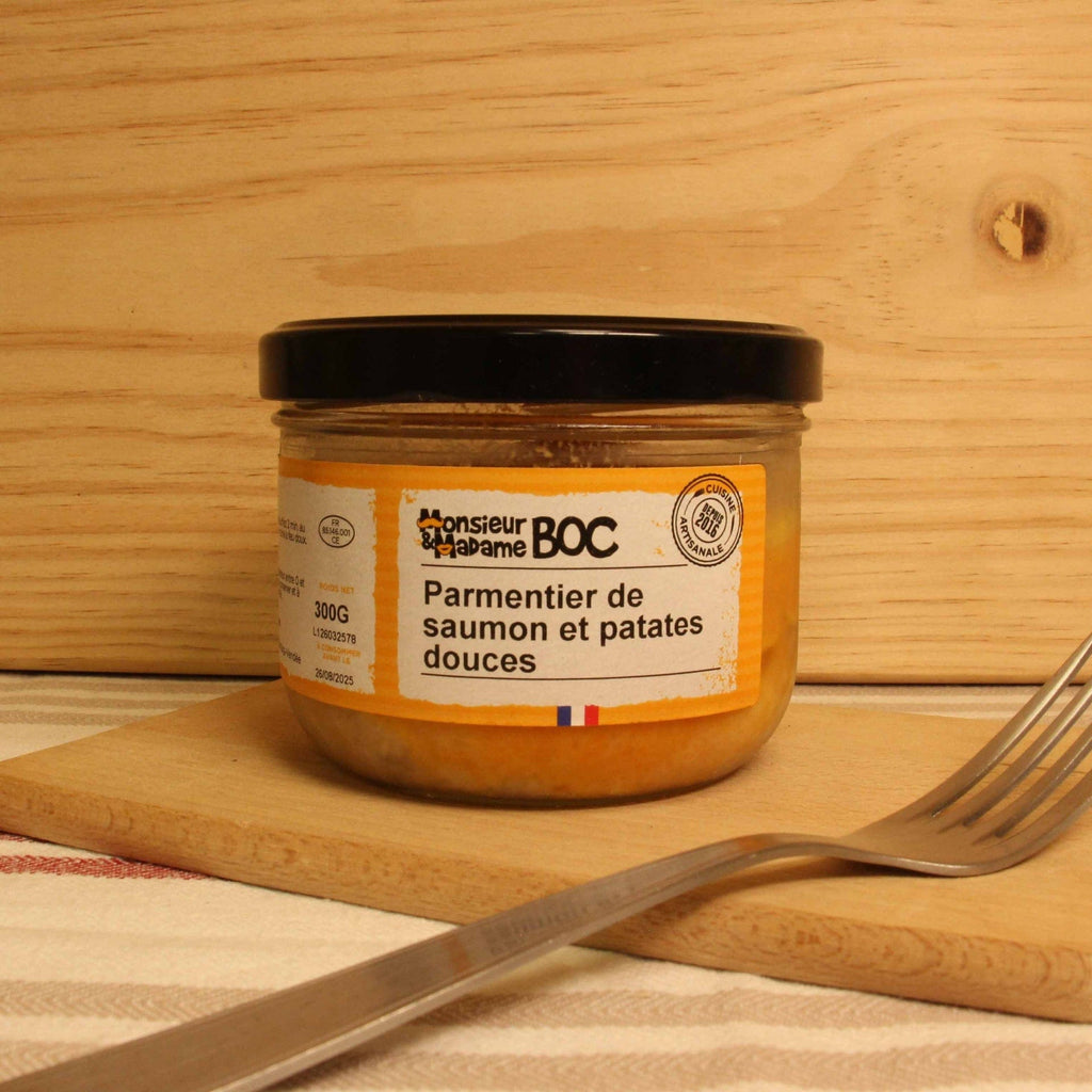 Parmentier de saumon et patates douces - 300g La Centrale du Bocal vrac-zero-dechet-ecolo-montaudran