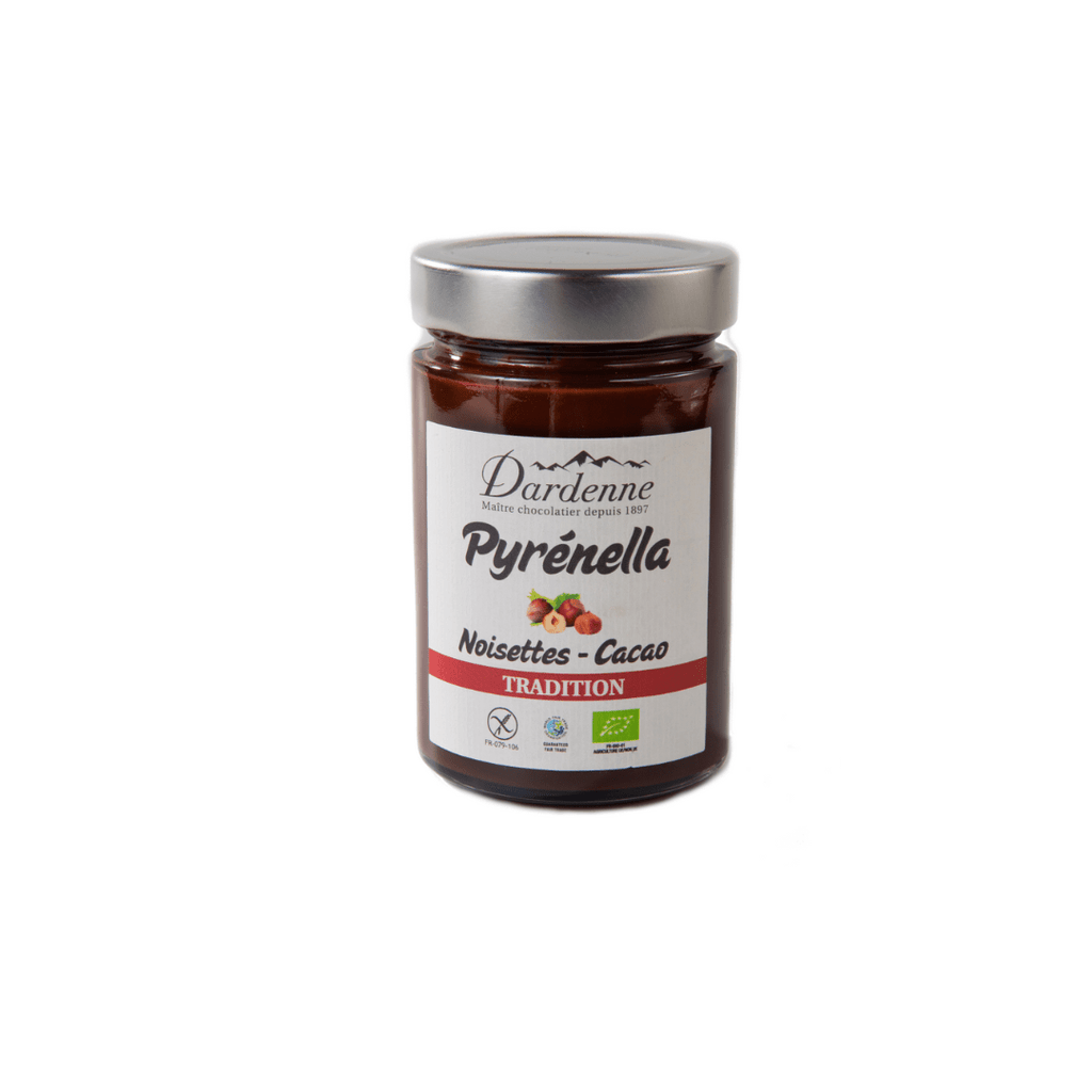 Pâte à tartiner noisette cacao Pyrenella BIO - 300g Dardenne vrac-zero-dechet-ecolo-montaudran