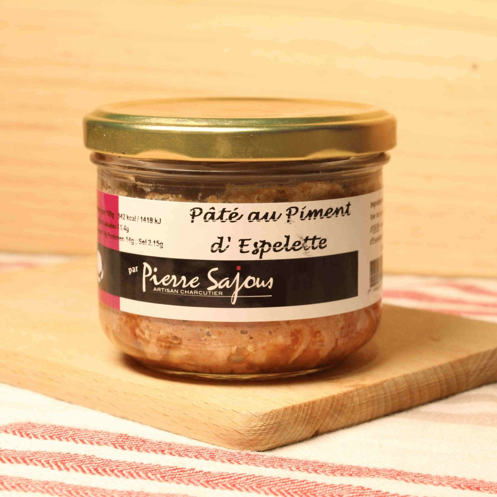 Pâté au piment d’Espelette - 180g Pierre Sajous vrac-zero-dechet-ecolo-montaudran