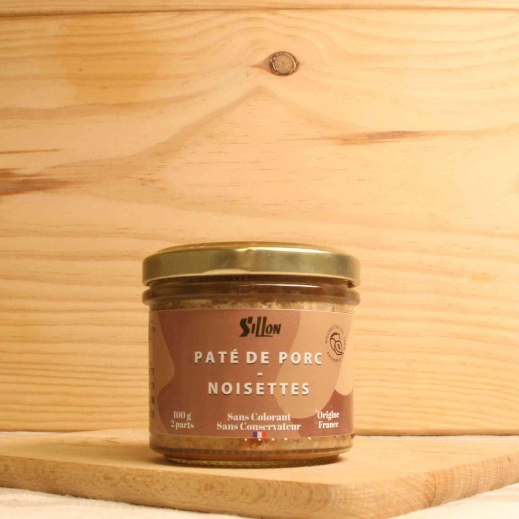 Pâté de campagne aux noisettes - 100g Conserverie Sillon vrac-zero-dechet-ecolo-montaudran