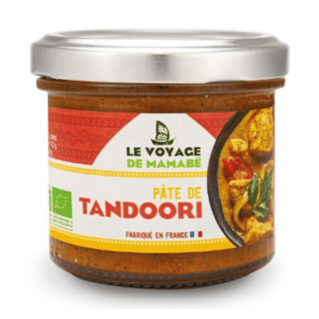 Pâte de curry Tandoori BIO - 105g Le voyage de Mamabé vrac-zero-dechet-ecolo-montaudran