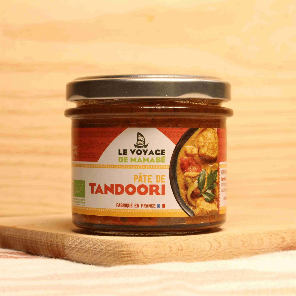 Pâte de curry Tandoori BIO - 105g Le voyage de Mamabé vrac-zero-dechet-ecolo-montaudran