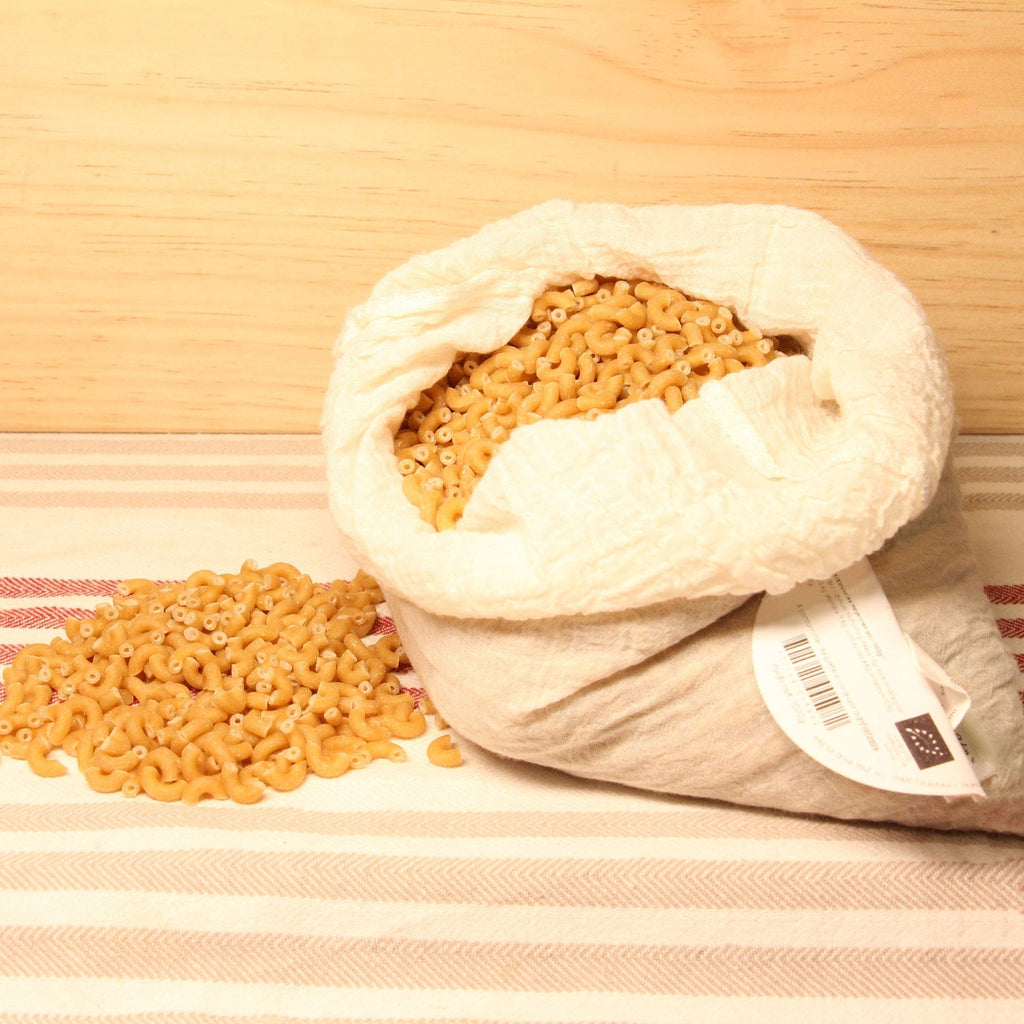 Pâtes coquillettes semi complètes BIO - 1 kg Senfas vrac-zero-dechet-ecolo-montaudran