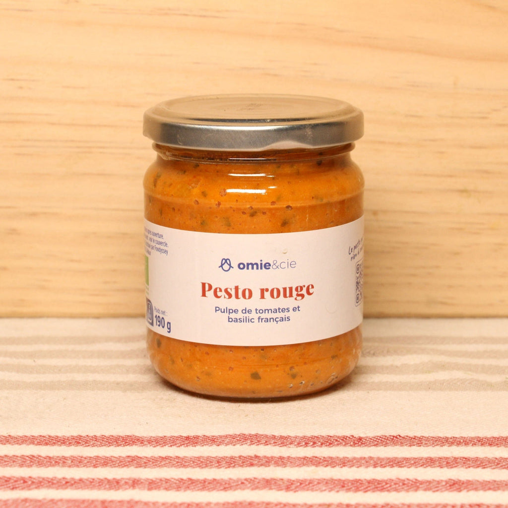 Pesto rouge Bio - 190g Omie vrac-zero-dechet-ecolo-montaudran