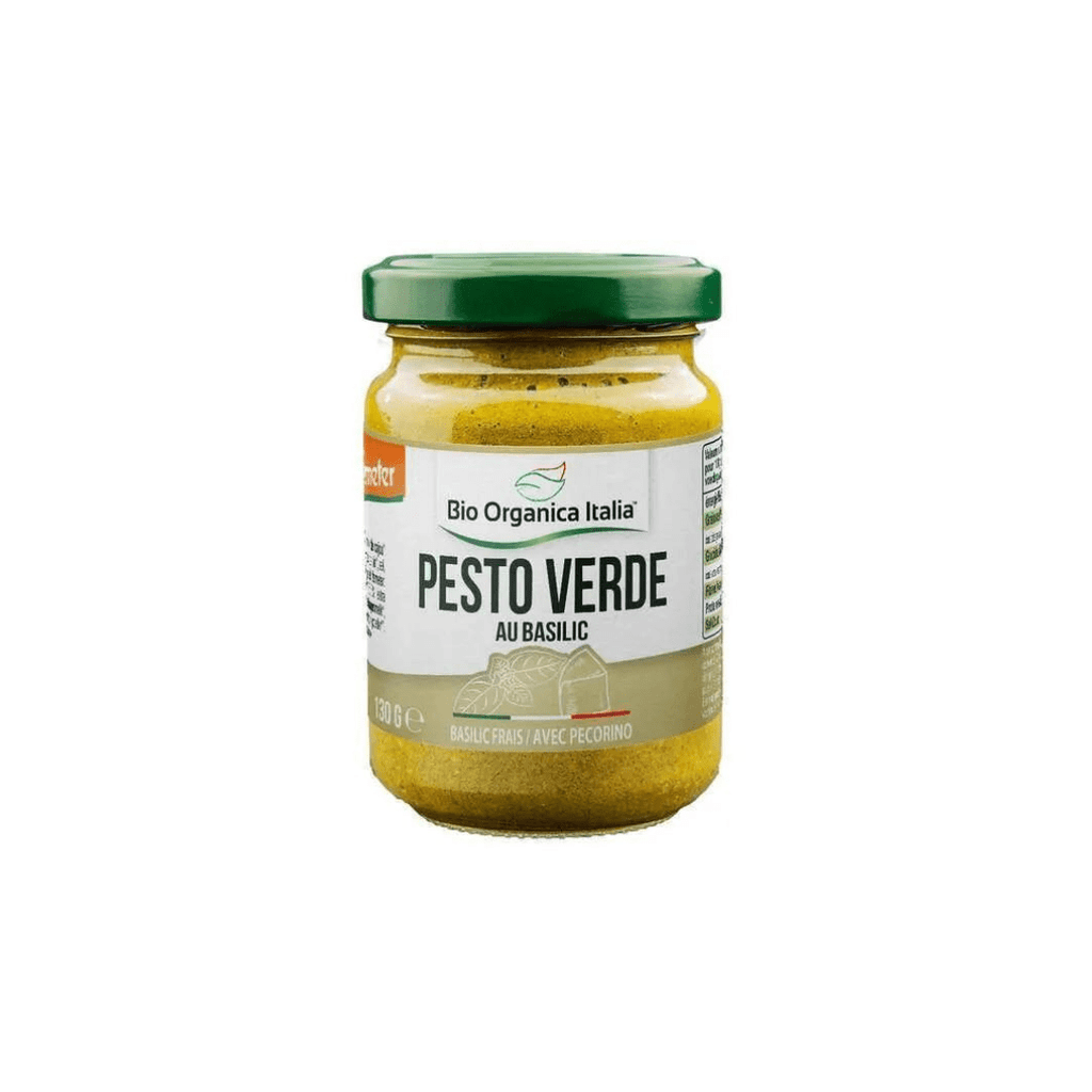 Pesto vert au fromage BIO - 130g Bio Organica Italia vrac-zero-dechet-ecolo-montaudran