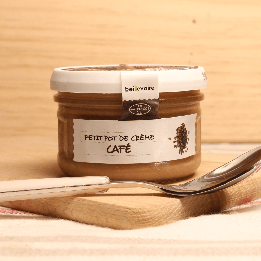 Petit pot crème café- 100g Beillevaire vrac-zero-dechet-ecolo-montaudran