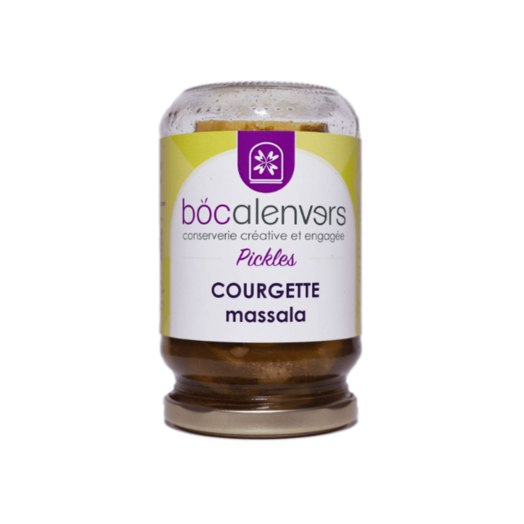 Pickles Courgette Masala - 170g net égoutté Bocalenvers vrac-zero-dechet-ecolo-montaudran