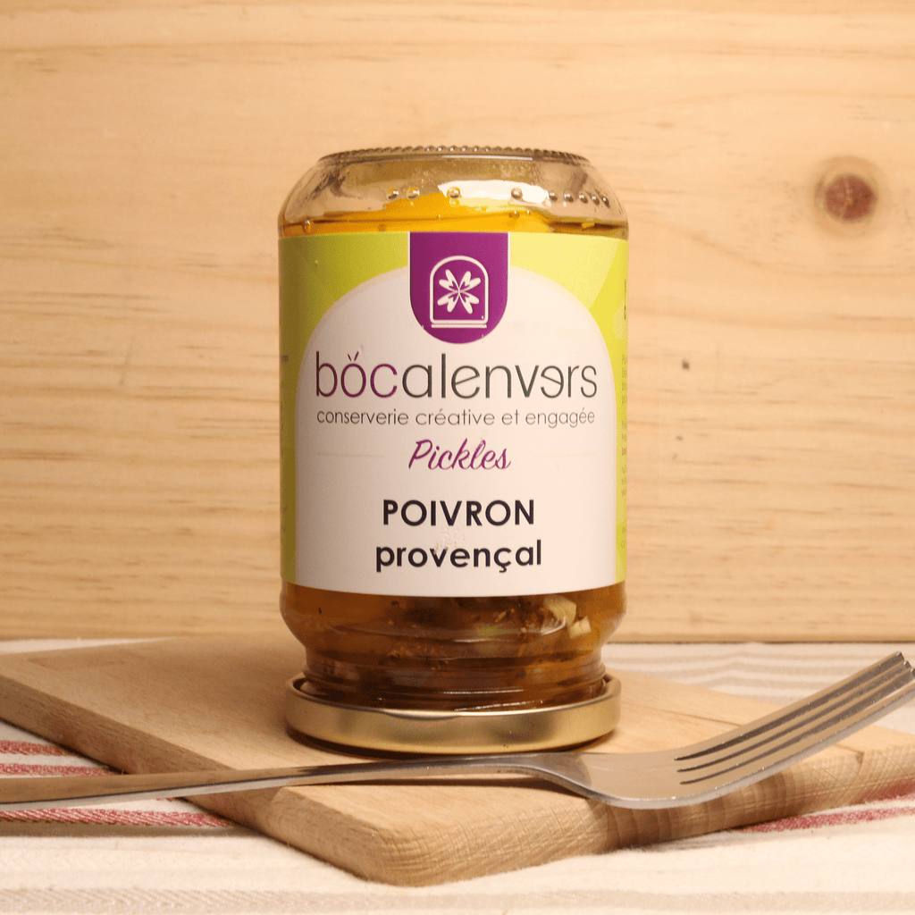 Pickles Poivron Provençal - 180g Bocalenvers vrac-zero-dechet-ecolo-montaudran