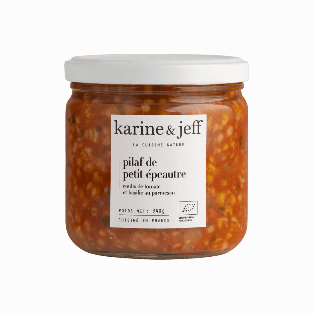 Pilaf de petit épeautre - coulis de tomate - 340g Karine & Jeff vrac-zero-dechet-ecolo-montaudran