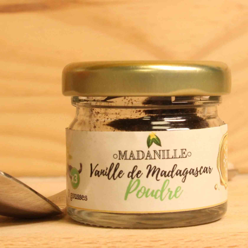 Poudre de vanille de Madagascar - 20g Madanille vrac-zero-dechet-ecolo-montaudran