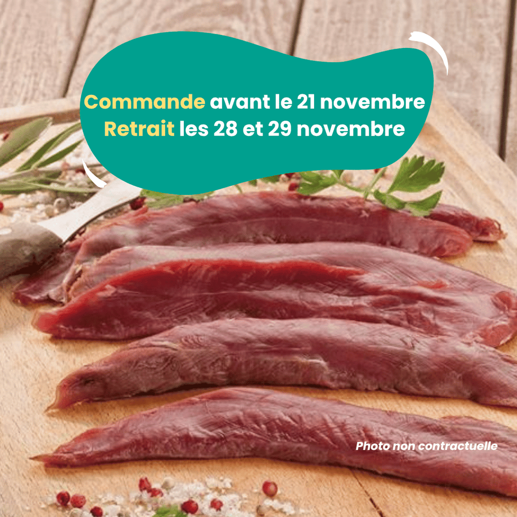 PRÉCOMMANDE Aiguillettes de canard (500g) Domaine des Tuileries vrac-zero-dechet-ecolo-montaudran