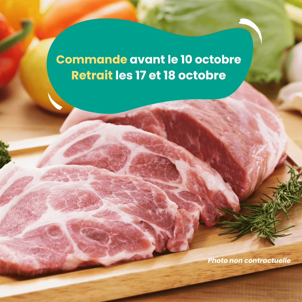PRÉCOMMANDE AVEC ACOMPTE Filet mignon de Porc (900g à 1,3kg) Domaine des Tuileries vrac-zero-dechet-ecolo-montaudran