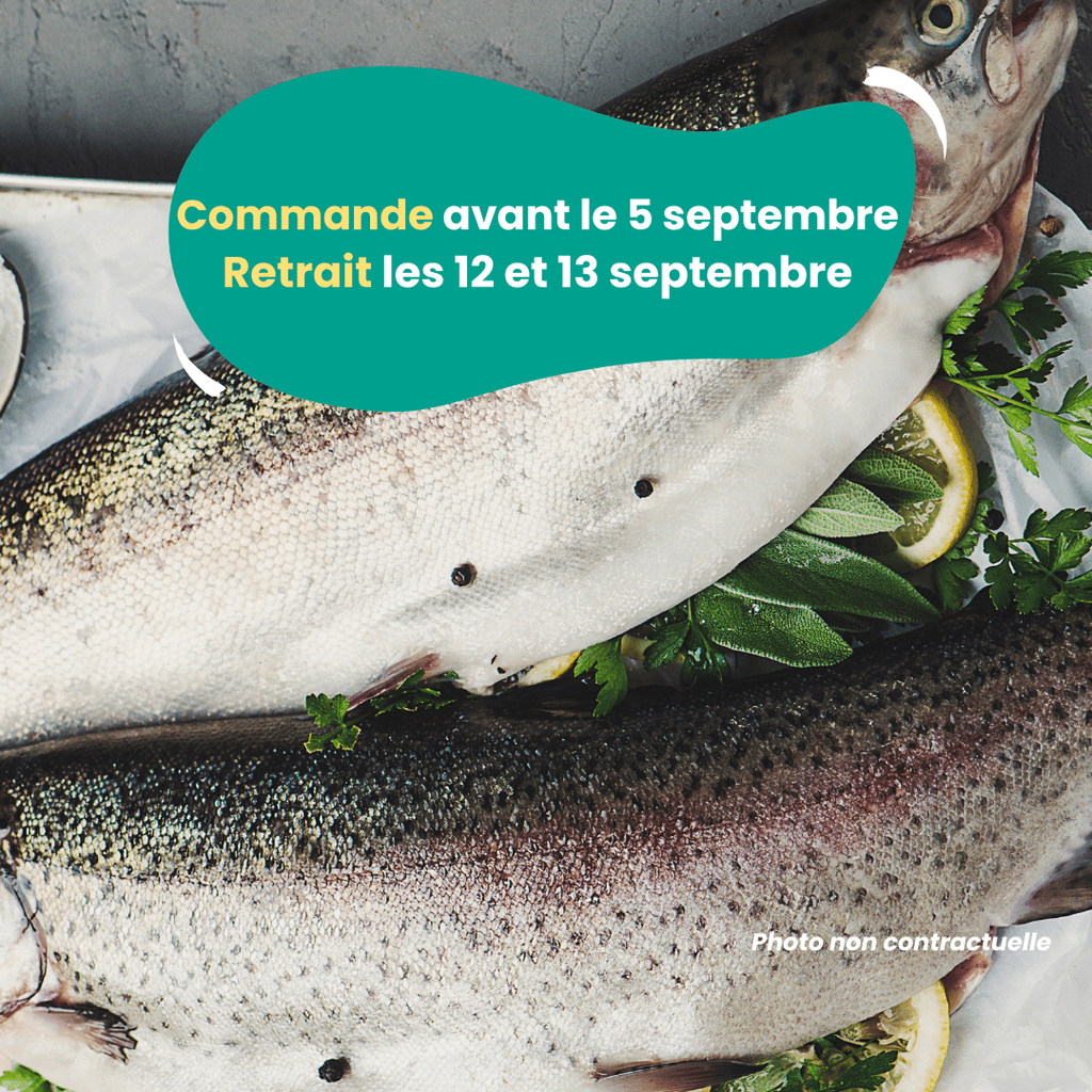 PRÉCOMMANDE AVEC ACOMPTE - Truites à chair rose (460 à 500g) PSS31 vrac-zero-dechet-ecolo-montaudran