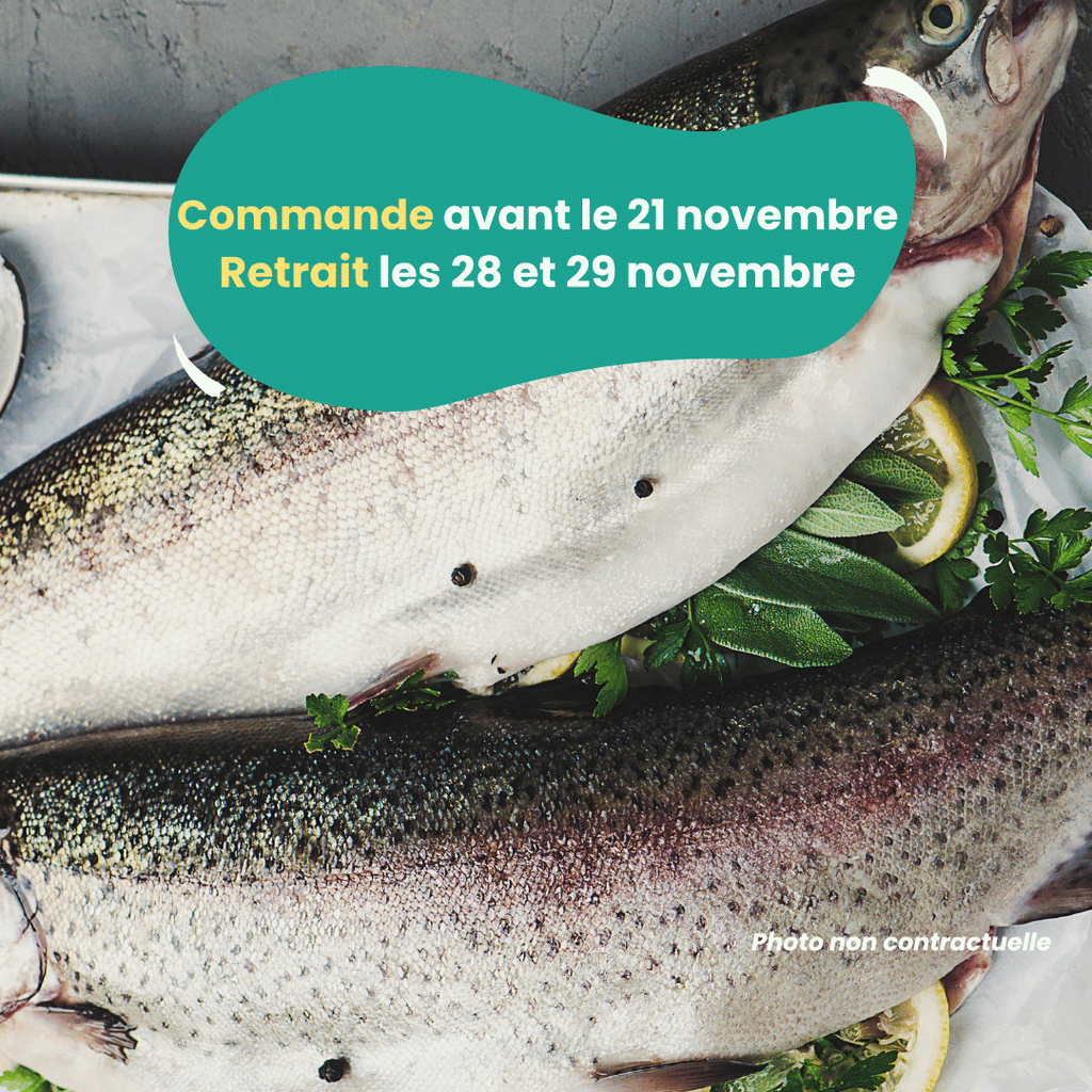 PRÉCOMMANDE AVEC ACOMPTE - Truites à chair rose (460 à 500g) PSS31 vrac-zero-dechet-ecolo-montaudran