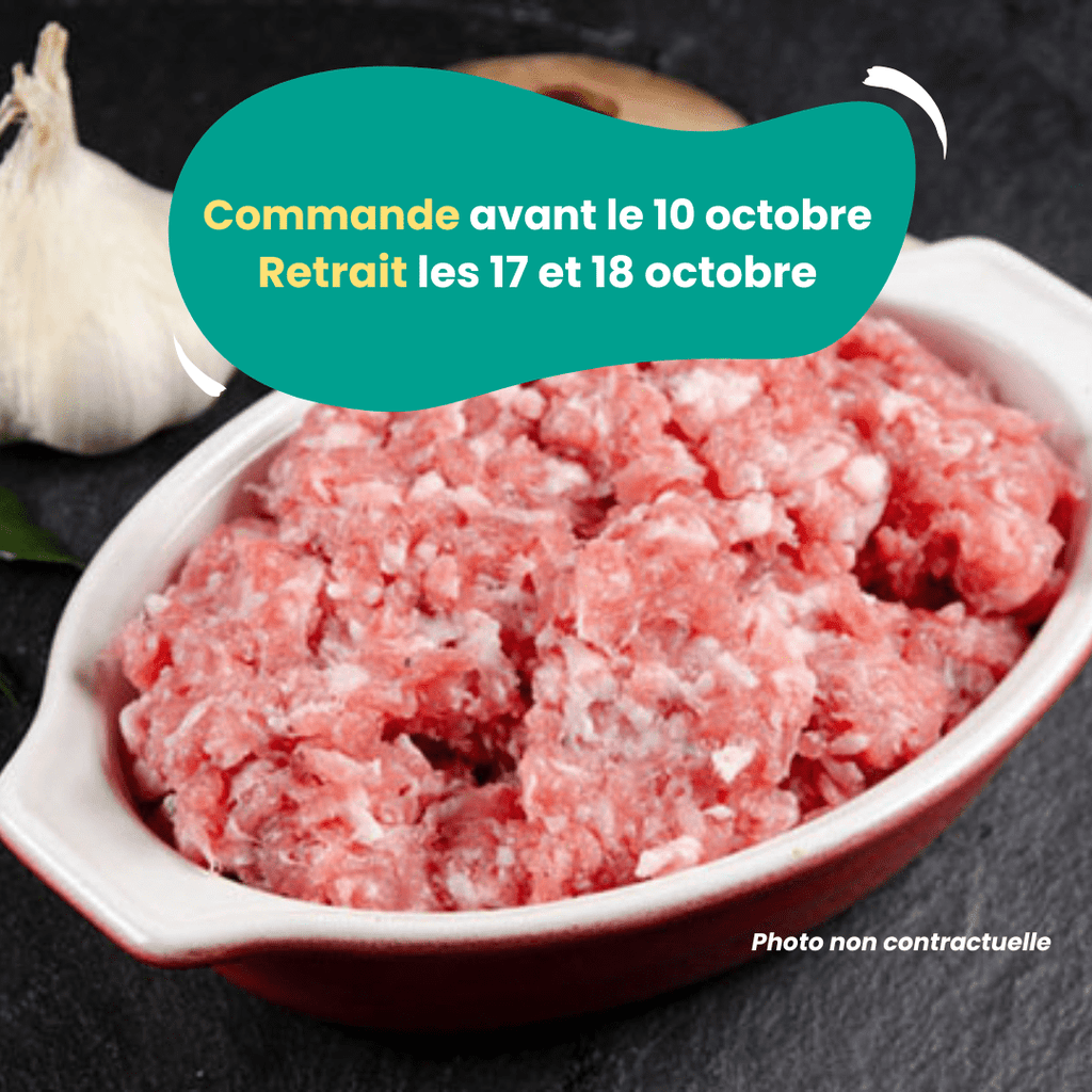PRÉCOMMANDE Chair à saucisse (1kg) Domaine des Tuileries vrac-zero-dechet-ecolo-montaudran