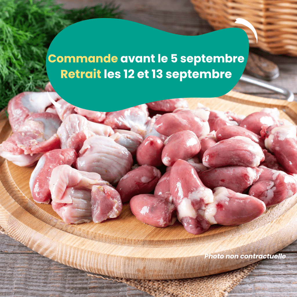 PRÉCOMMANDE Cœurs de canard (1kg) Domaine des Tuileries vrac-zero-dechet-ecolo-montaudran