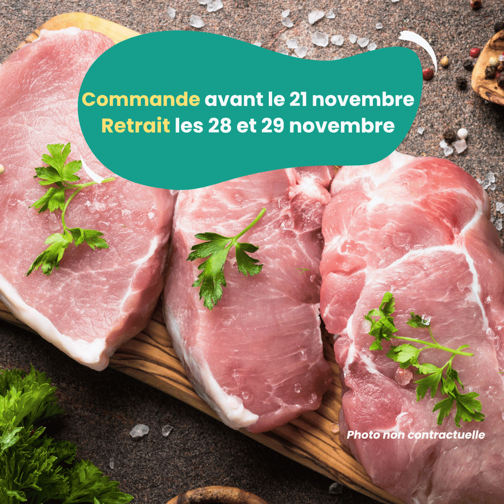 PRÉCOMMANDE Le colis de Porc (3kg) Domaine des Tuileries vrac-zero-dechet-ecolo-montaudran