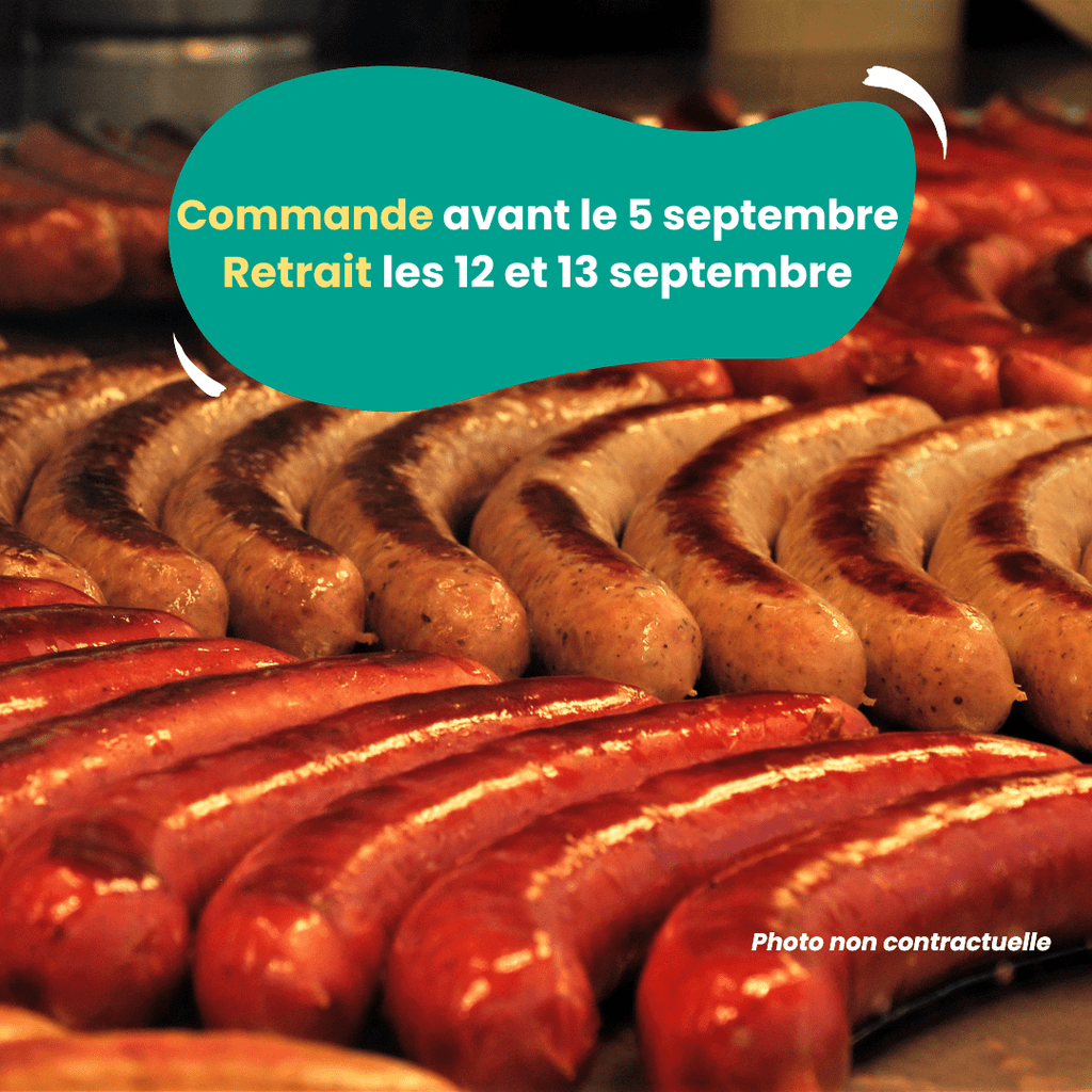 PRÉCOMMANDE Le colis de saucisse (2kg) Domaine des Tuileries vrac-zero-dechet-ecolo-montaudran