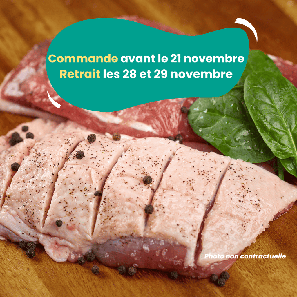 PRÉCOMMANDE Magret de canard (à l'unité) Domaine des Tuileries vrac-zero-dechet-ecolo-montaudran