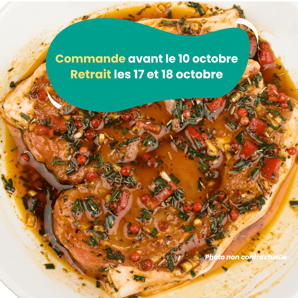 PRÉCOMMANDE Marinade de Porc (1kg) Domaine des Tuileries vrac-zero-dechet-ecolo-montaudran